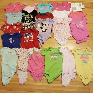 girl onesie 12m
